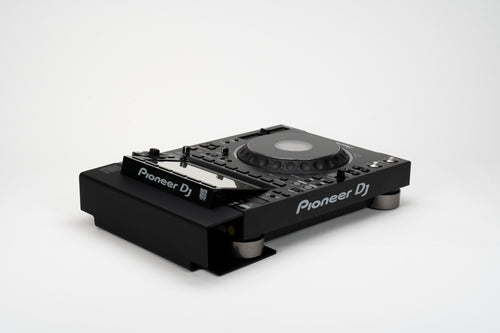 Cable cover installed on Pioneer CDJ-3000
