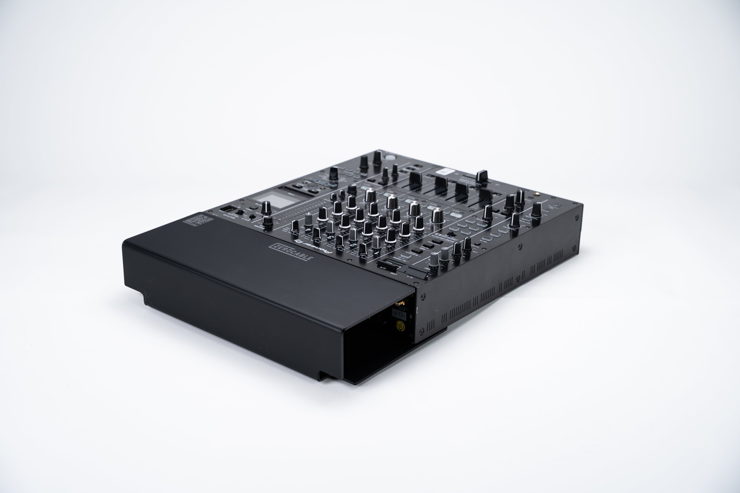 XXL cable cover installed on Pioneer DJM-V10